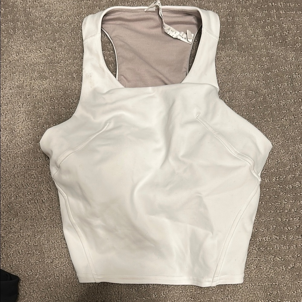 Lululemon wunder train White Women's Racerback Top